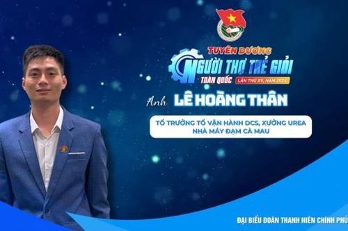Kỹ sư trẻ PVCFC được vinh danh toàn quốc nhờ các sáng kiến làm lợi hàng chục tỷ đồng