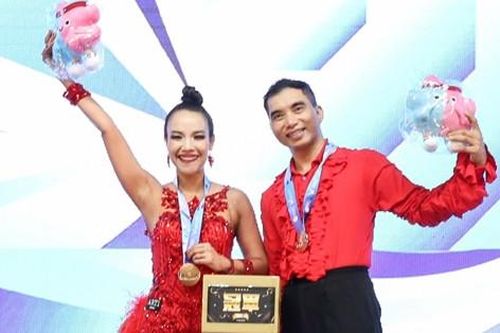 Việt Nam có cặp đôi vận động viên dancesport vô địch Thế vận hội Trung niên 2025
