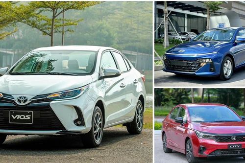 Phân khúc sedan cỡ B: Chọn Toyota Vios, Hyundai Accent hay Honda City?
