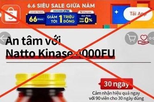 Bộ Y tế đề nghị Shopee và Lazada ngừng bán sản phẩm chức năng không có công bố sản phẩm