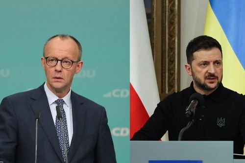 Thủ tướng Đức tiếp đón và thảo luận với Tổng thống Ukraine tại Berlin