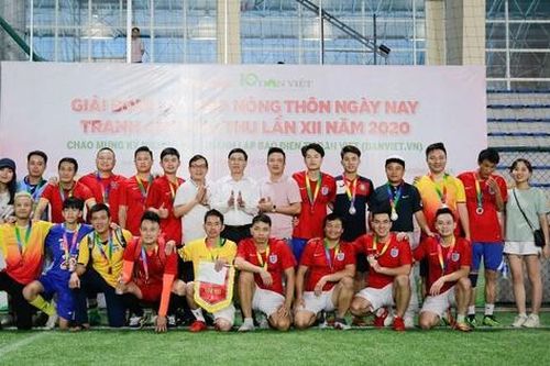 Tạp chí Đời sống & Pháp luật tham gia Cúp Vàng Dân Việt