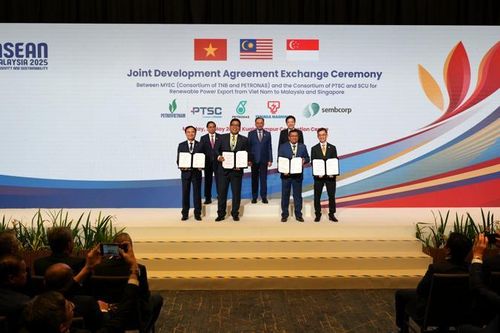 Hợp tác nghiên cứu khả năng xuất khẩu điện sạch từ Việt Nam sang Malaysia và Singapore