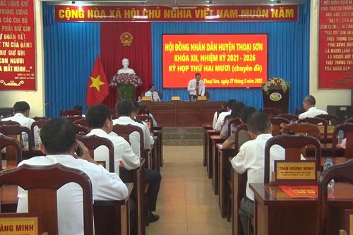 HĐND huyện Thoại Sơn tổ chức kỳ họp thứ 20 (chuyên đề)