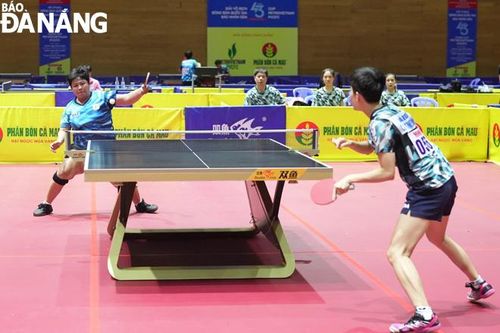 Ấn tượng giải bóng bàn vô địch quốc gia tại Đà Nẵng