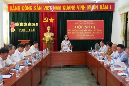 Hội Khuyến học tỉnh Gia Lai sơ kết công tác 6 tháng đầu năm