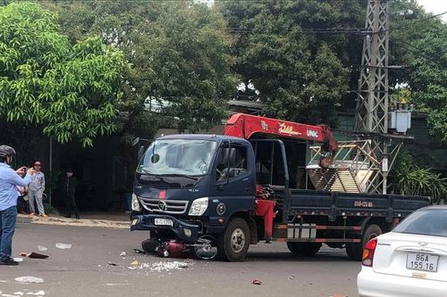 Pleiku: 1 phụ nữ tử vong vì va chạm với xe tải