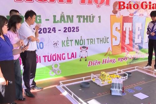 Ngày hội Steam-Khơi nguồn sáng tạo cho học sinh