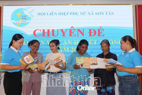 Phụ nữ Cam Lâm chung tay giảm tảo hôn, hôn nhân cận huyết thống