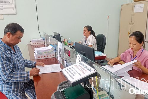 Xã Đại Lãnh: Chuyển biến trong cải cách hành chính