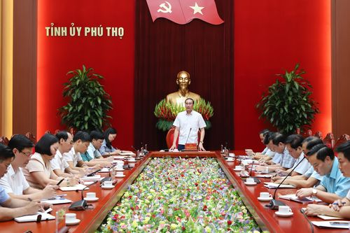 Giao ban các Ban xây dựng Đảng và Văn phòng Tỉnh ủy