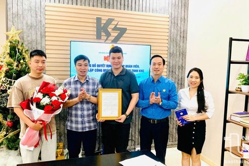 Thành lập công đoàn cơ sở Công ty TNHH KNG