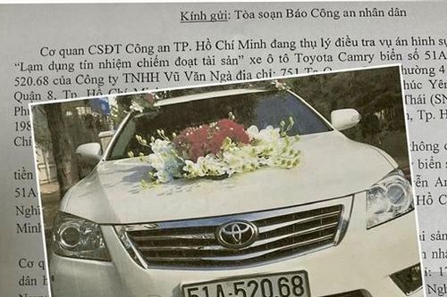 Thiếu tiền trả nợ, thuê xe Camry rồi đem đi cầm cố lấy 200 triệu đồng