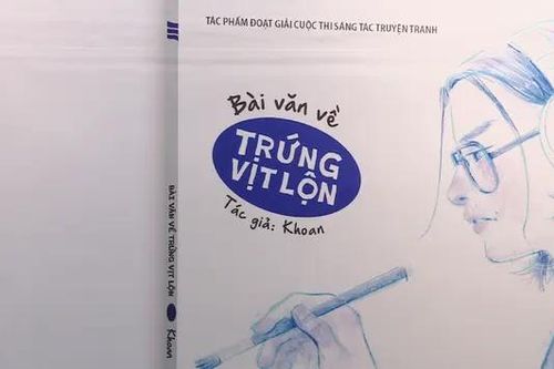 'Bài văn về trứng vịt lộn' giành giải Nhất sáng tác truyện tranh