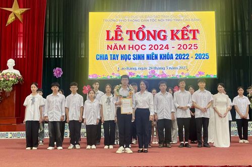 Trường Phổ thông Dân tộc nội trú tỉnh tổng kết năm học 2024 - 2025