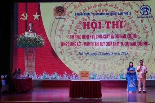 Chung kết Hội thi Thể thao nghiệp vụ chữa cháy và cứu nạn, cứu hộ toàn quốc năm 2025