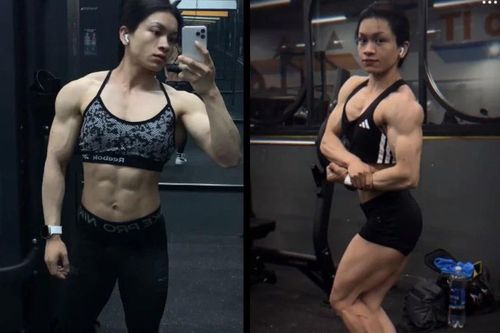 Cô gái gây sốt mạng xã hội với ngoại hình cơ bắp cuồn cuộn