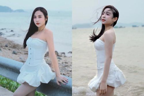 Cô gái Lào nổi khắp Việt Nam giao diện đi biển cực cuốn