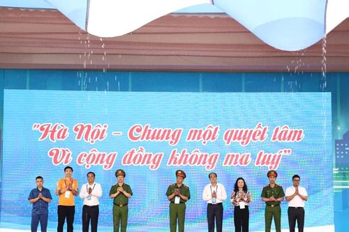Hà Nội 'quyết tâm vì cộng đồng không ma túy'