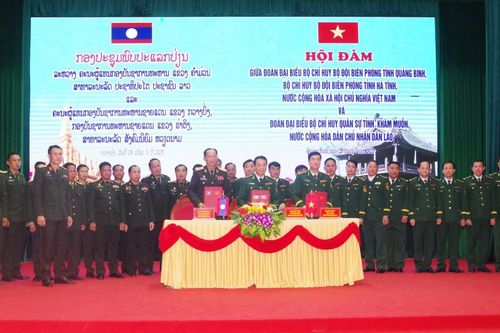 Hội đàm giữa các lực lượng bảo vệ biên giới Việt Nam - Lào