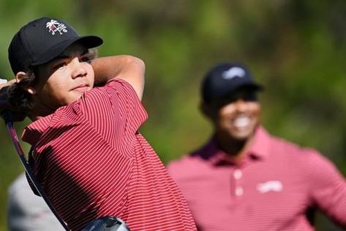 Con trai Tiger Woods giành chiến thắng vang dội ở American Junior Golf