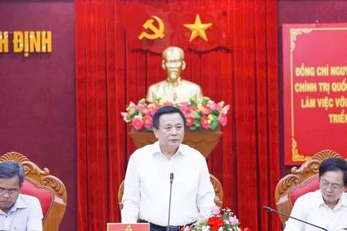 Đoàn công tác Trung ương làm việc với lãnh đạo tỉnh Bình Định và Gia Lai