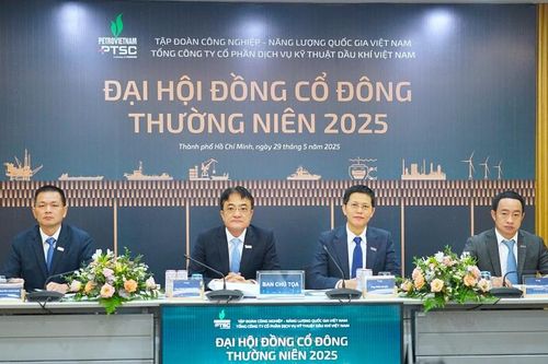 ĐHĐCĐ PTSC 2025: Chia cổ tức bằng cổ phiếu, tăng vốn điều lệ triển khai chiến lược đầu tư trung - dài hạn