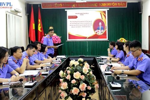 Phát huy tinh thần học tập suốt đời tại Chi bộ 2, VKSND tỉnh Sơn La
