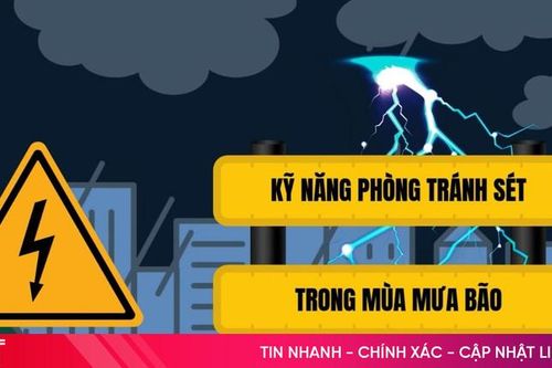 Kỹ năng phòng tránh sét