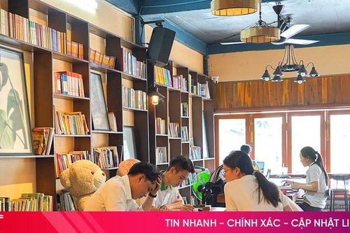Cà phê sách thu hút giới trẻ Hà Tĩnh