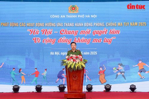 Hà Nội chung một quyết tâm vì cộng đồng không ma túy