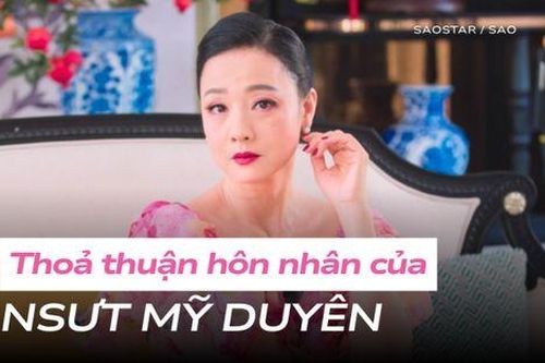 NSƯT Mỹ Duyên đưa ra thỏa thuận rạch ròi với chồng từ khi mới cưới, nhận về 'quả ngọt' bất ngờ