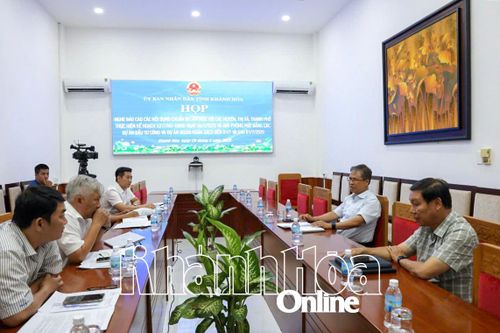 Họp bàn kế hoạch chuyển tiếp quản lý các dự án đầu tư công