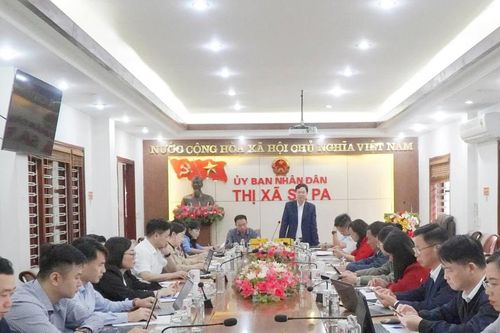Thường trực HĐND hai tỉnh Lào Cai và Yên Bái khảo sát tình hình kinh tế - xã hội tại thị xã Sa Pa