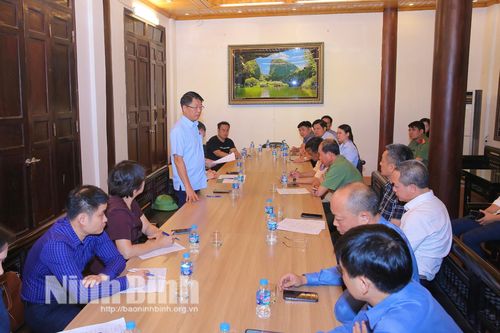 Lãnh đạo UBND tỉnh kiểm tra công tác tổ chức chương trình Lễ hội âm nhạc - sáng tạo Tràng An 2025