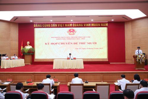 Kỳ họp chuyên đề thứ Mười, HĐND Thành phố Việt Trì khóa XXI