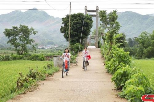 Bản Mường Bú xây dựng nông thôn mới
