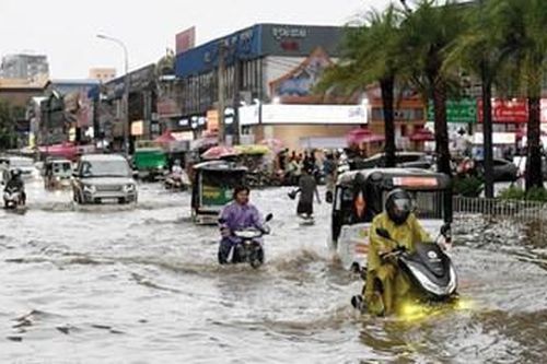 Campuchia đứng thứ 4 toàn cầu về nguy cơ lũ lụt