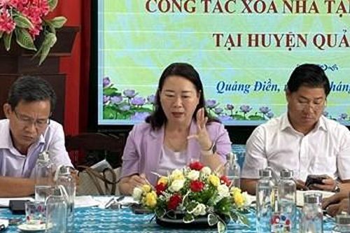 Quảng Điền hoàn thành mục tiêu xóa 76 nhà tạm, nhà dột nát