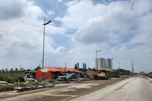 Hà Nội: Đẩy nhanh tiến độ thi công đường vành đai 3,5 đoạn qua huyện Hoài Đức theo đúng lộ trình đề ra