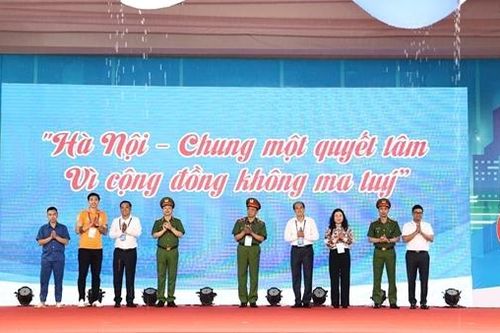 Chung một quyết tâm vì cộng đồng không ma túy