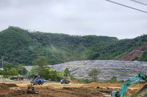 162 tấn chất thải được chôn lấp trái phép tại dự án nhà máy điện rác Khánh Sơn