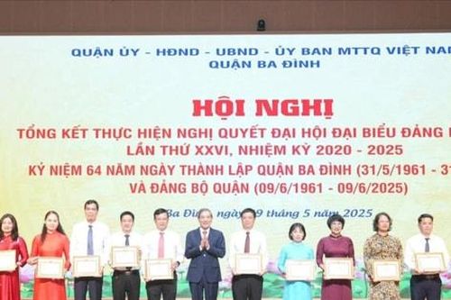 Tiền đề vững chắc để quận Ba Đình viết tiếp trang sử trong kỷ nguyên mới