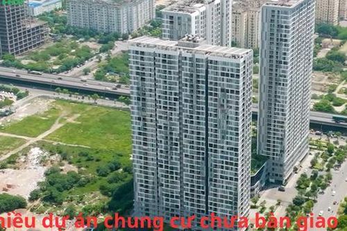 Nhiều dự án chung cư chưa bàn giao tại Nam Từ Liêm, giá rao bán đã vượt ngưỡng 60 triệu đồng/m2