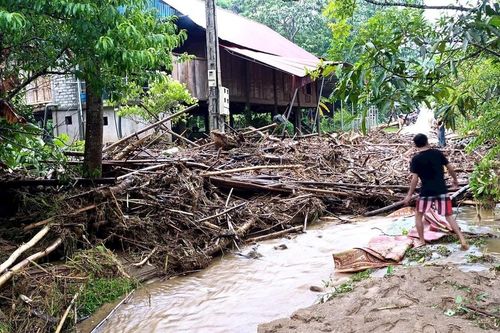 Lũ ống tiếp tục gây thiệt hại tại các xã biên giới