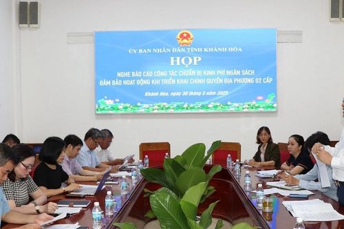Khánh Hòa: Đảm bảo ngân sách khi triển khai chính quyền địa phương 2 cấp
