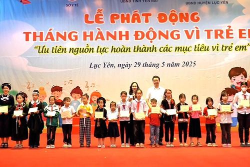 Yên Bái phát động Tháng hành động vì trẻ em 2025