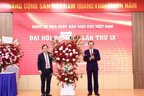 Đại hội Đảng bộ Nhà xuất bản Giáo dục Việt Nam thành công tốt đẹp