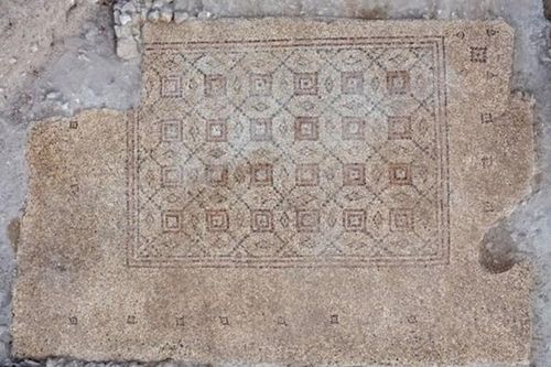 Israel giới thiệu bức tranh khảm cổ có niên đại 1.600 năm tuổi