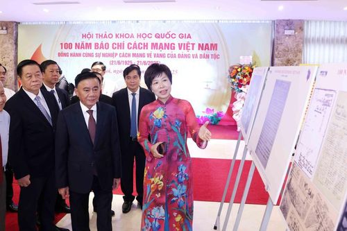 100 năm Báo chí cách mạng Việt Nam đồng hành cùng sự nghiệp cách mạng vẻ vang của Đảng và dân tộc